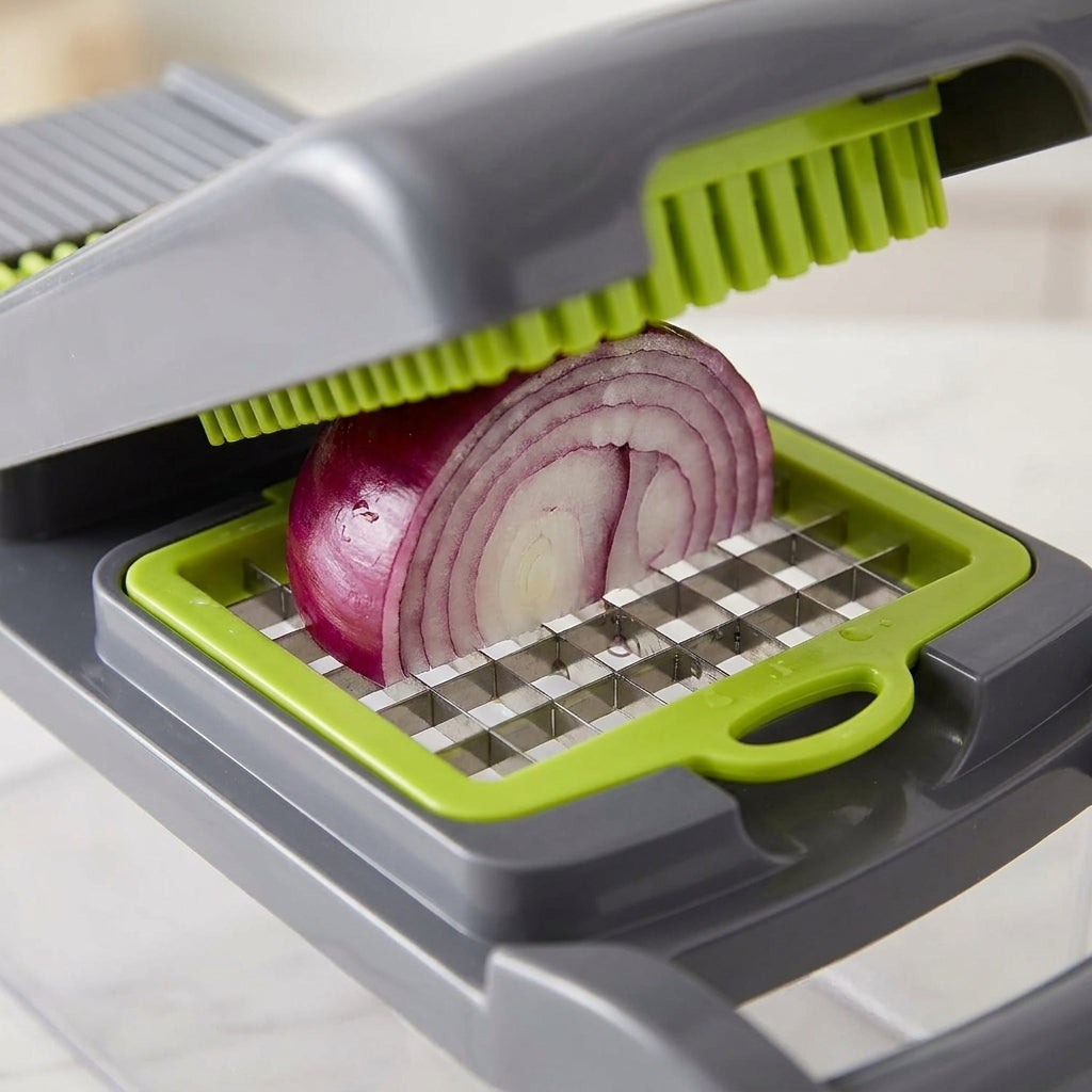 Cortador de Verduras Multifuncional 16 en 1 vista adicional – Mil Ideas