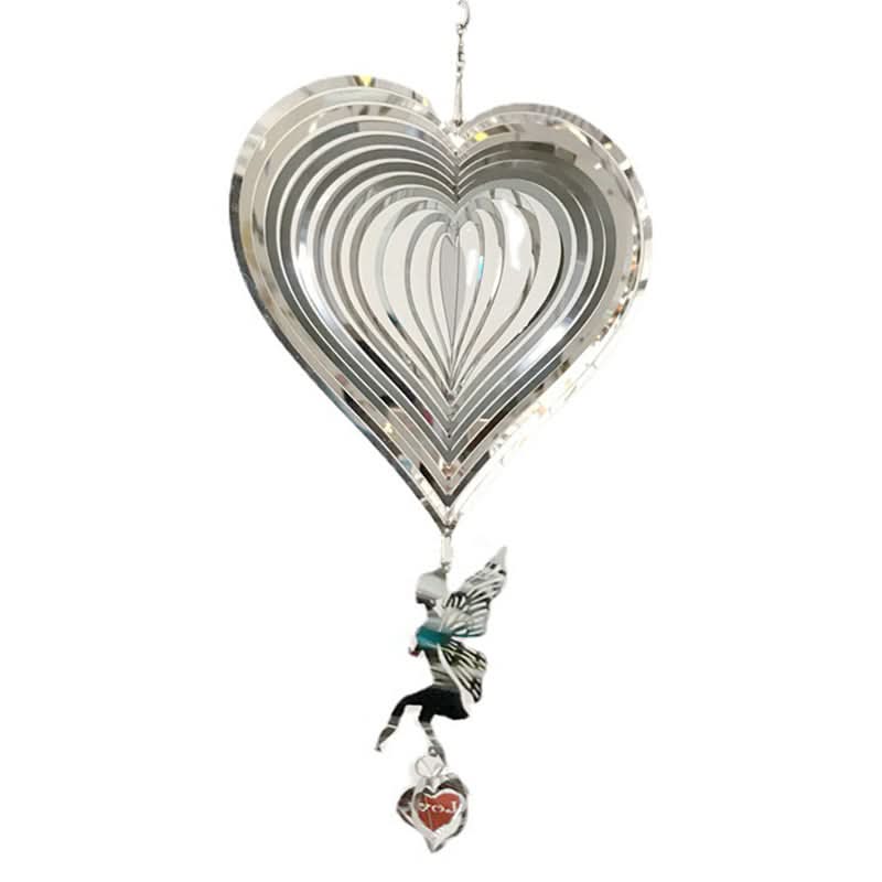 Adorno de Jardín para Viento con Forma de Corazón – Mil Ideas
