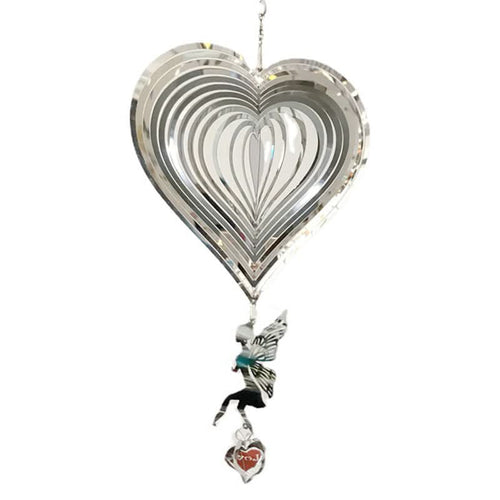 Adorno de Jardín para Viento con Forma de Corazón – Mil Ideas