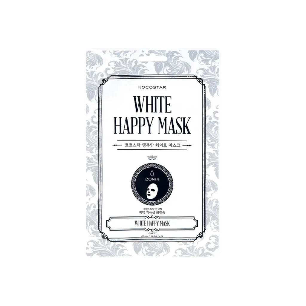 White Happy Mask mascarilla facial Hortensia – Mil Ideas