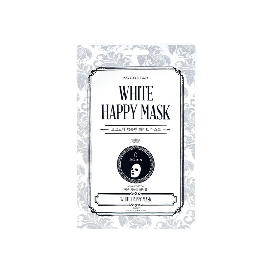 White Happy Mask mascarilla facial Hortensia – Mil Ideas