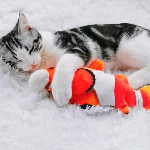 Juguete Pescado con Movimiento para Gatos y Niños vista adicional – Mil Ideas