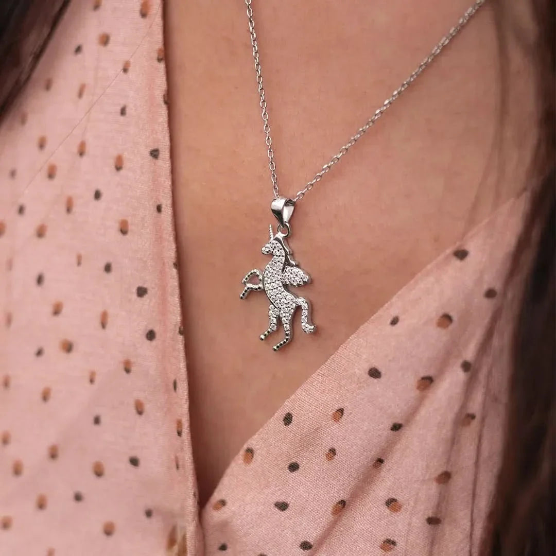 Colgante Unicornio Plata 925 – Mil Ideas
