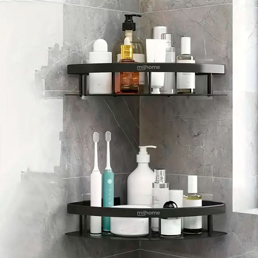 Esquinero de baño Avelino en aluminio vista adicional – Mil Ideas