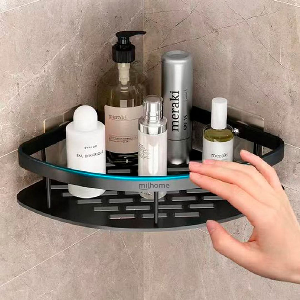 Esquinero de baño Avelino en aluminio – Mil Ideas