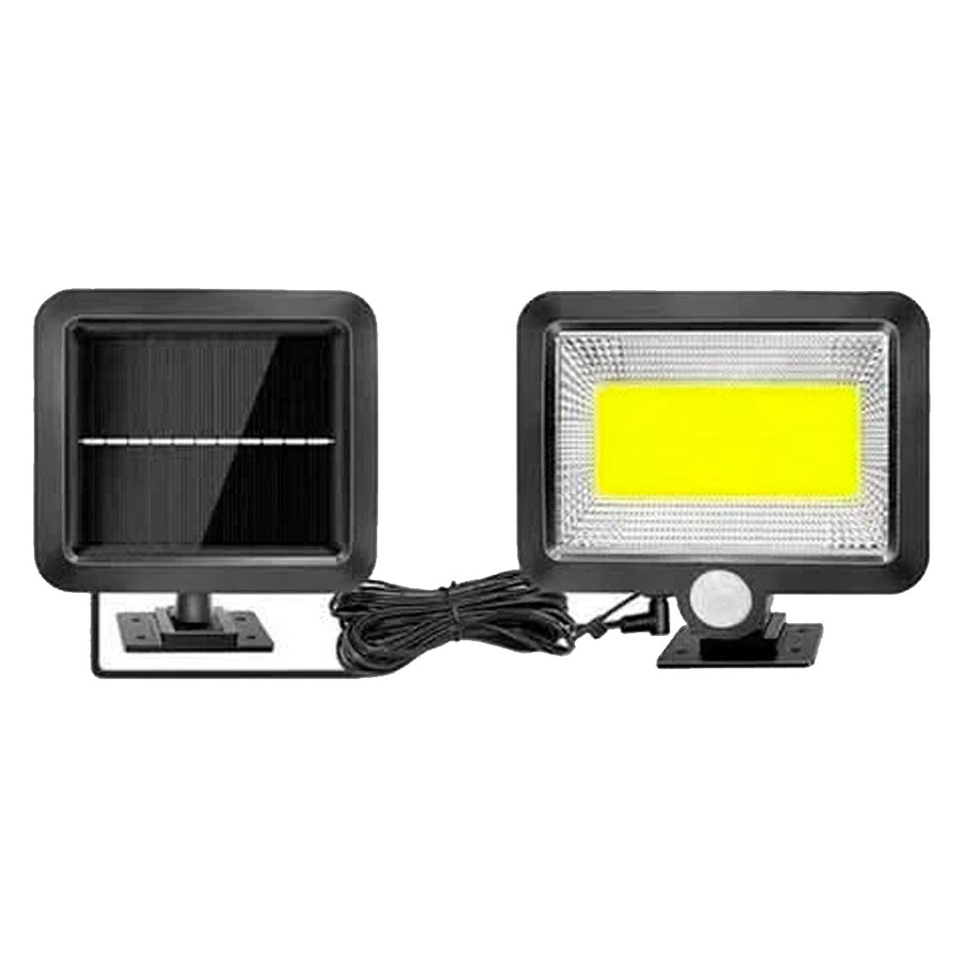 Foco Solar LED 30W en uso – Mil Ideas