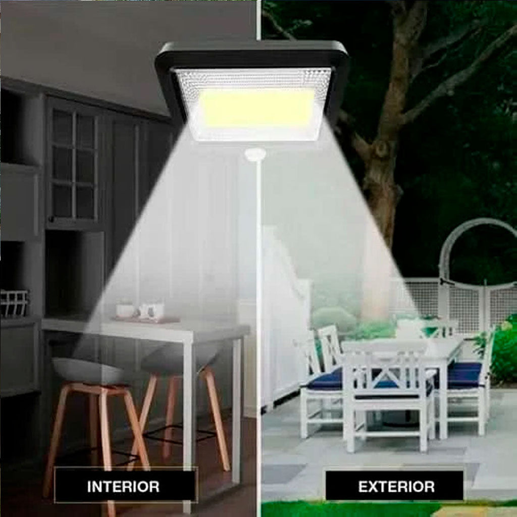 Foco Solar 30W con Sensor de Movimiento detalle – Mil Ideas