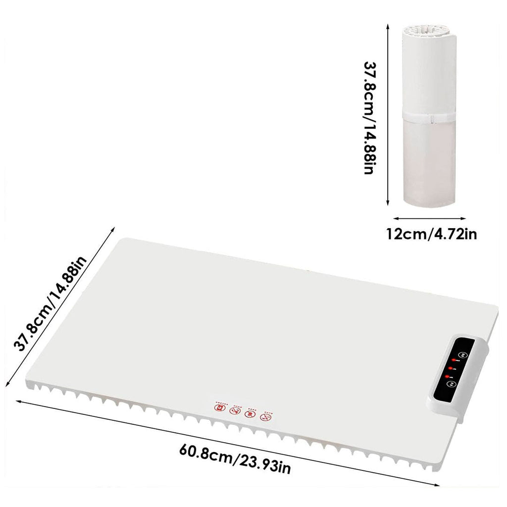 Bandeja calentadora eléctrica plegable vista adicional – Mil Ideas