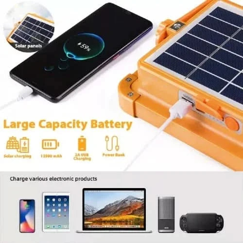Linterna solar IP66 vista adicional – Mil Ideas