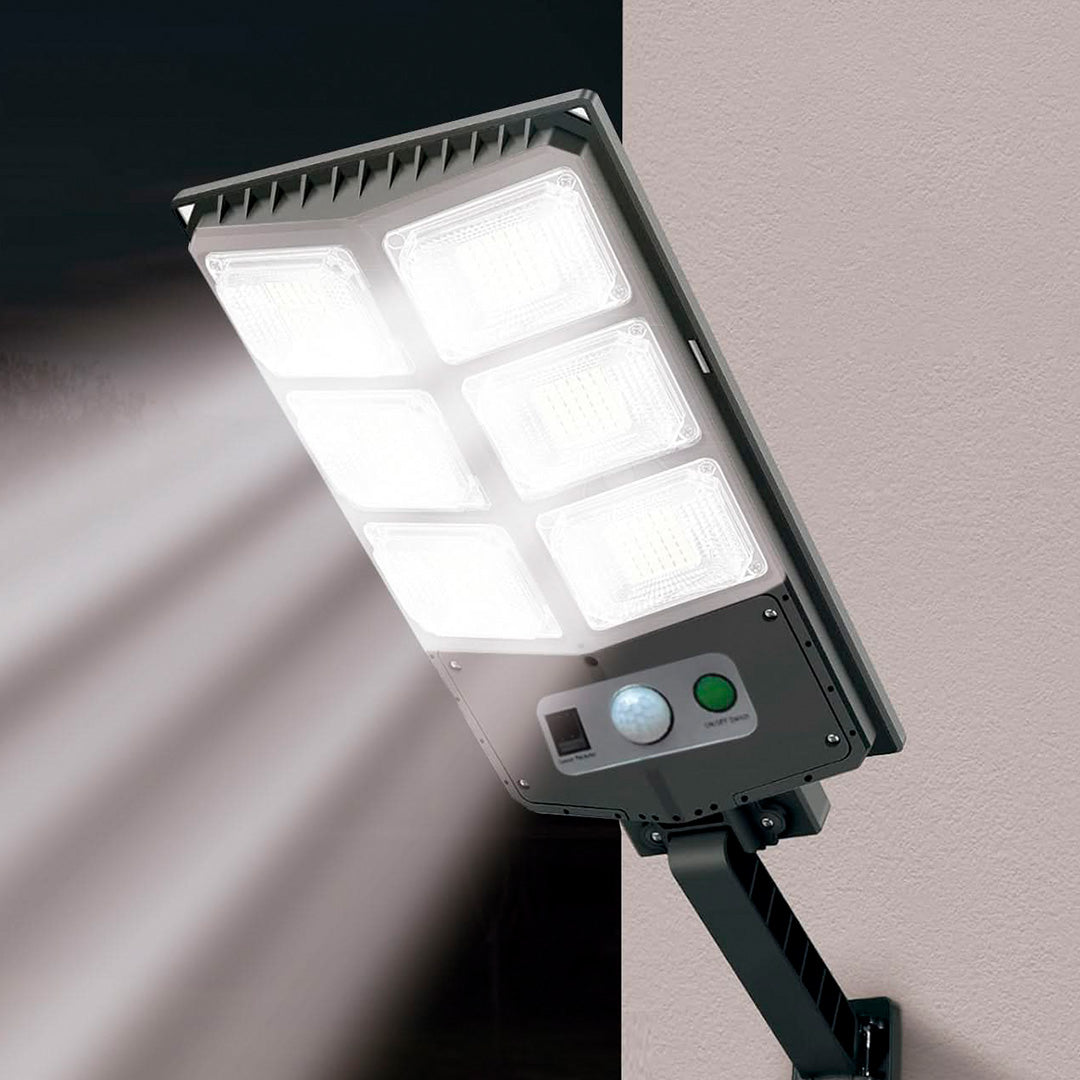 Foco Solar de 6 Luces Ip65 de 60w Mil Ideas