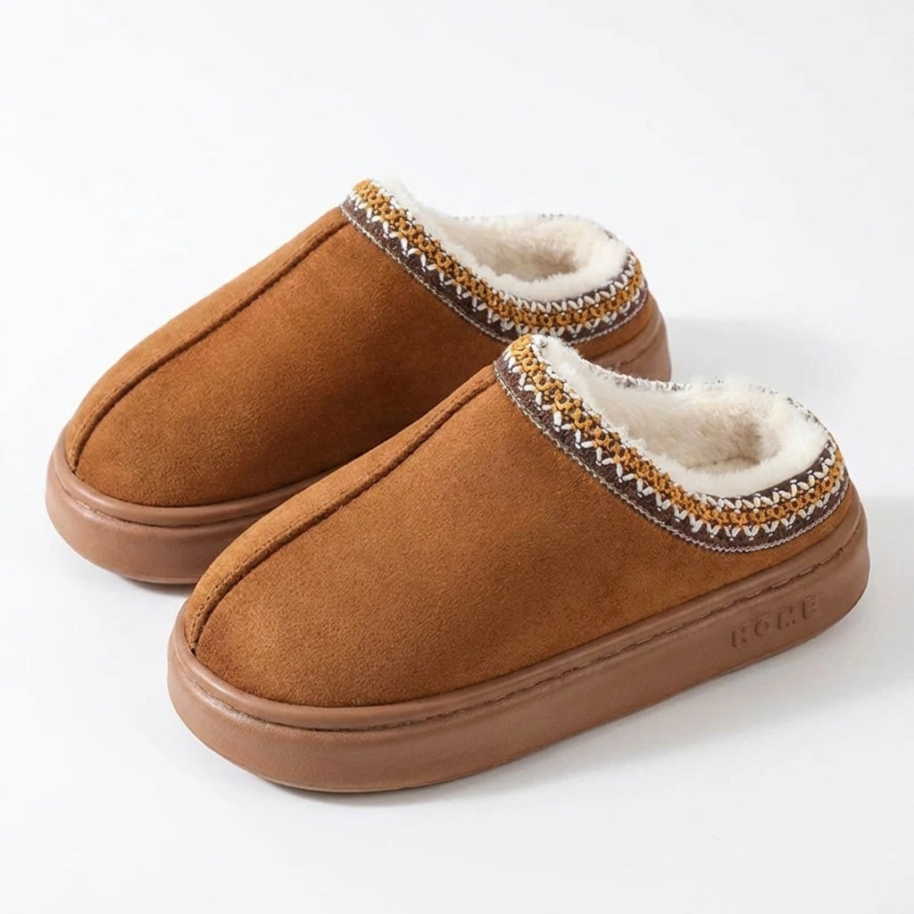 Pantuflas SoftCloud con Suela EVA y Símil Corderito – Mil Ideas