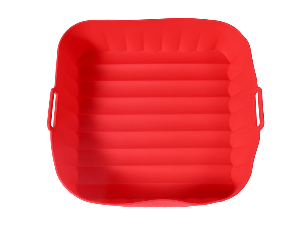 Bandeja Cuadrada de Silicona para Freidora Electrica Air Fry