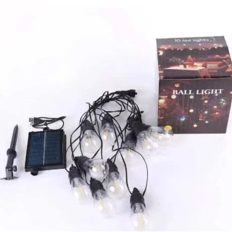 Guirnalda LED exterior 10 luces blancas – Mil Ideas