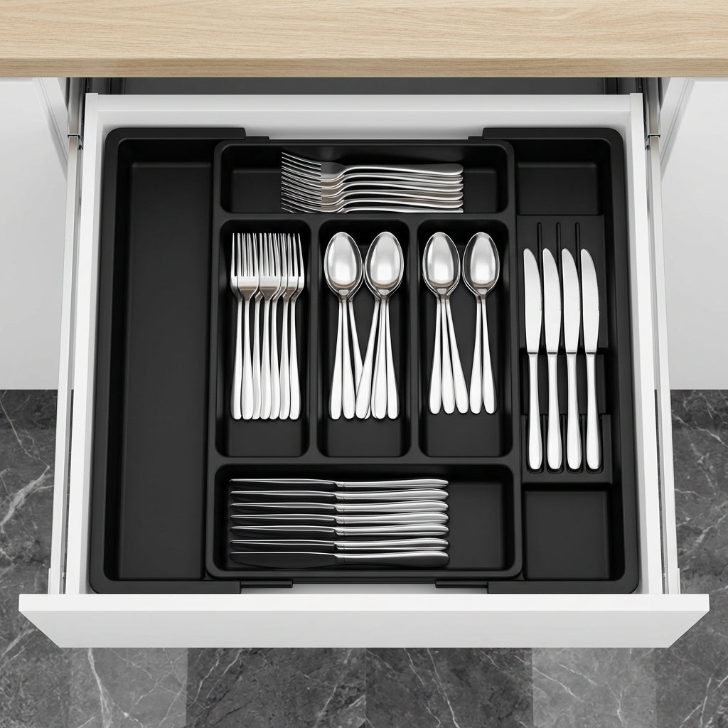Organizador de Cajones de Cocina Expandible sin BPA – Mil Ideas