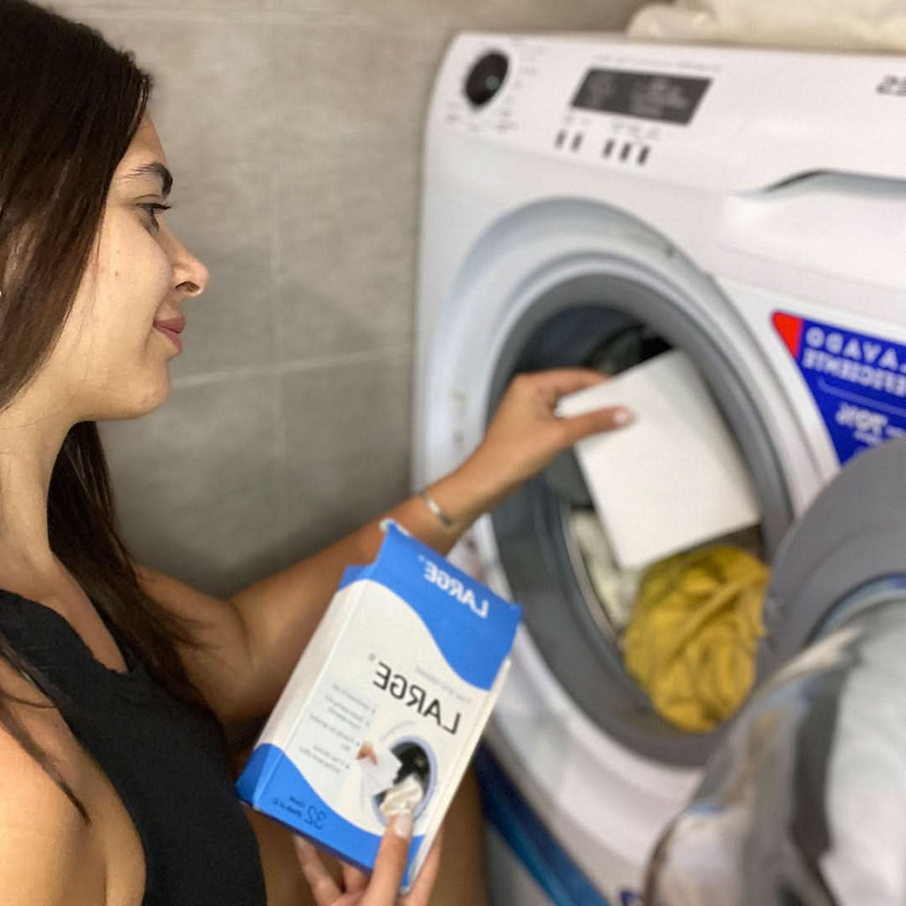 Hojas de detergente ecológico para ropa vista adicional – Mil Ideas