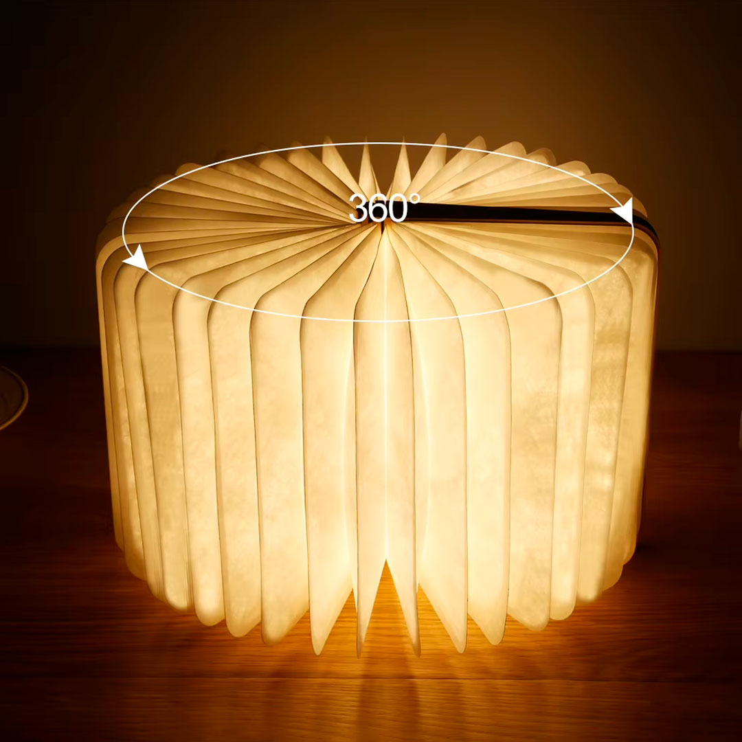 Lámpara Libro 3D LED Luz Nocturna Recargable vista adicional – Mil Ideas