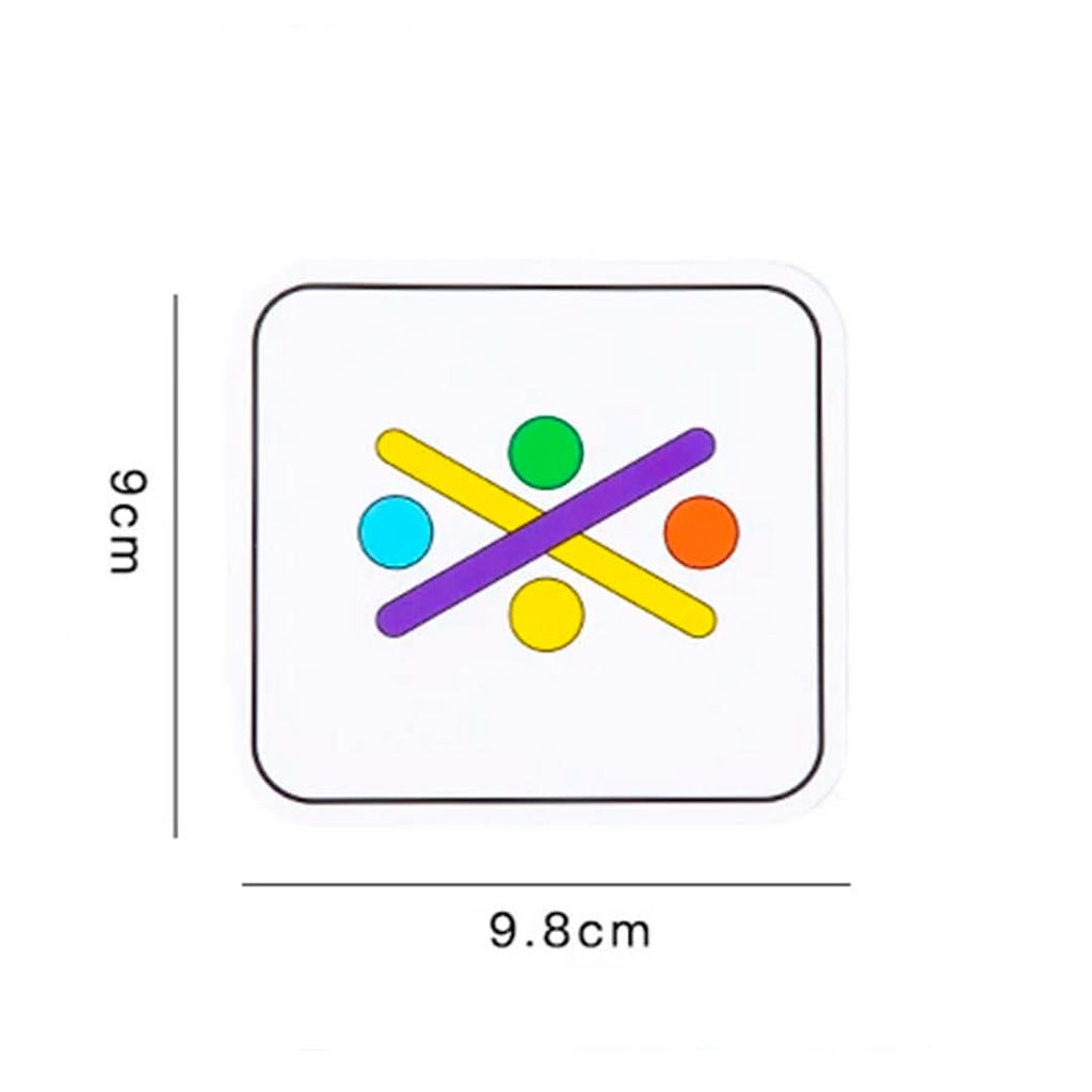 Juego de combinación y lógica con cartas vista adicional – Mil Ideas