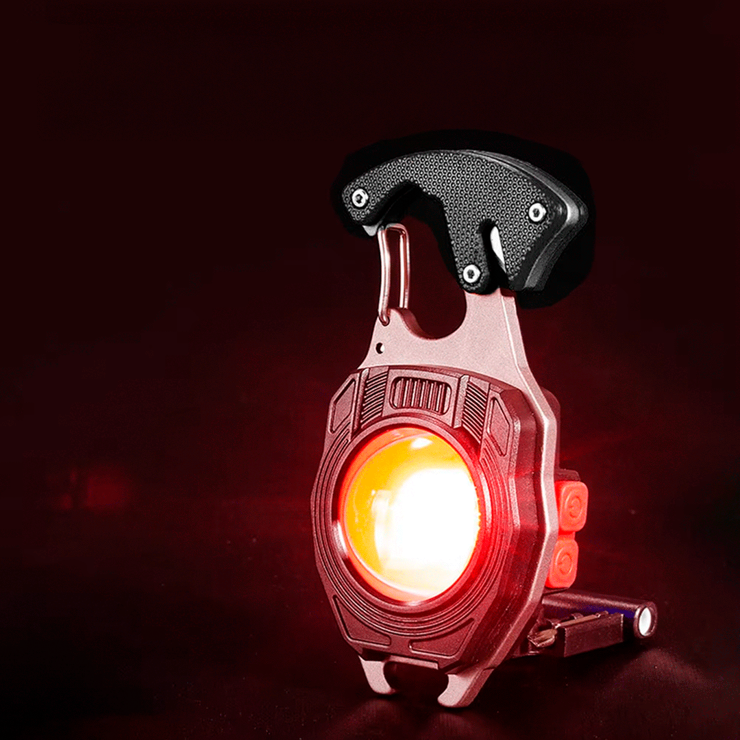 Linterna COB portátil LED multifunción 180 grados vista adicional – Mil Ideas