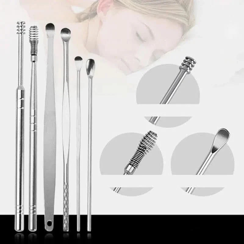 Set 6 piezas limpieza de cera para oídos detalle – Mil Ideas