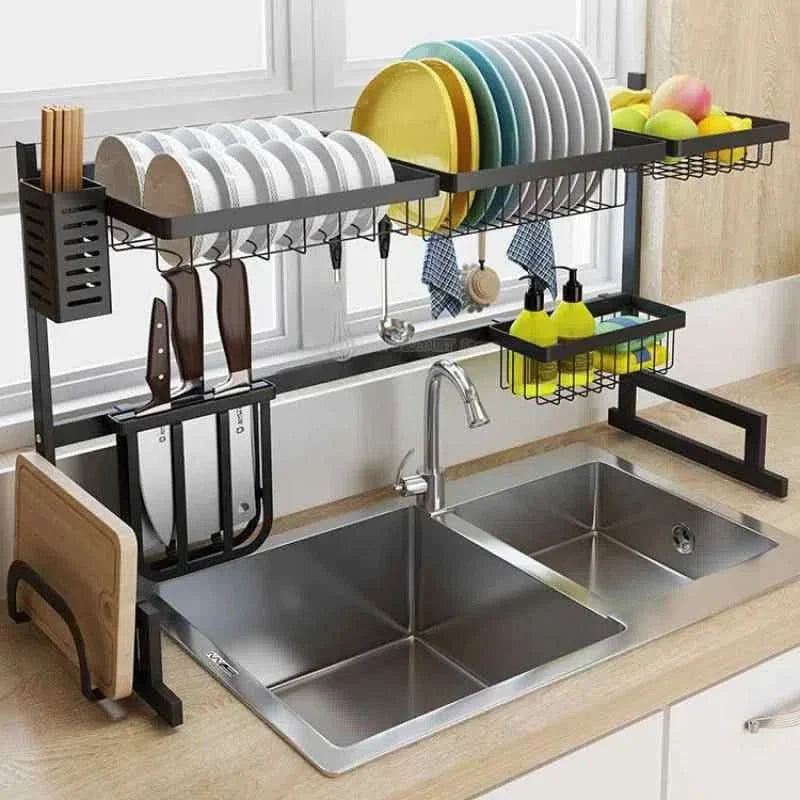 Escurridor de Platos 2 Pisos Premium para Mesada vista adicional – Mil Ideas