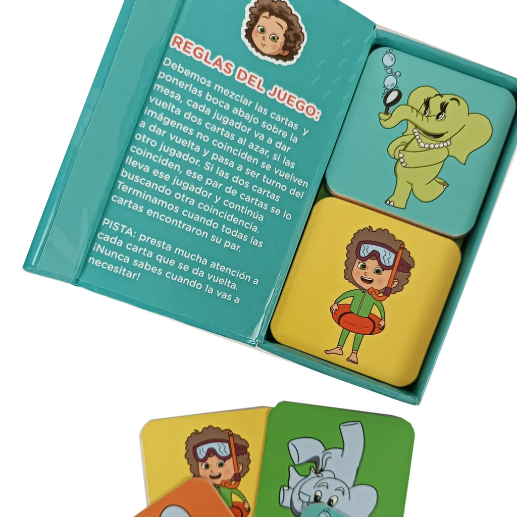 Juego de memoria Los Cuentos de Samy en uso – Mil Ideas
