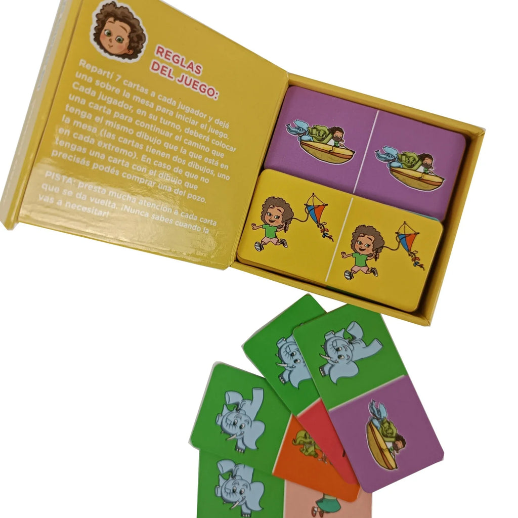 Juego Dominó de Los Cuentos de Samy en uso – Mil Ideas