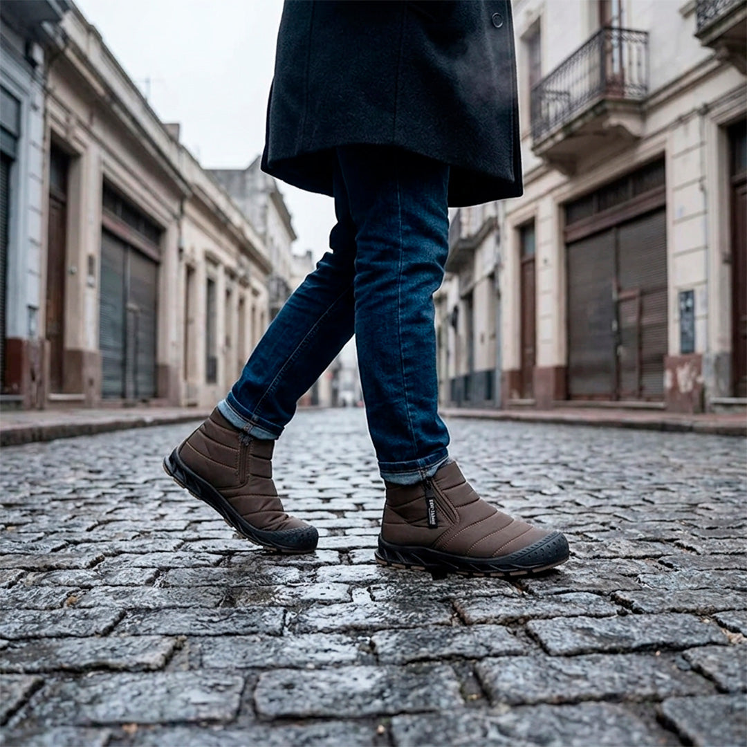 Botas CityStep detalle de forro de felpa interior – Mil Ideas