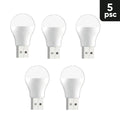 Pack de 5 lámparas LED con conexión USB – Mil Ideas