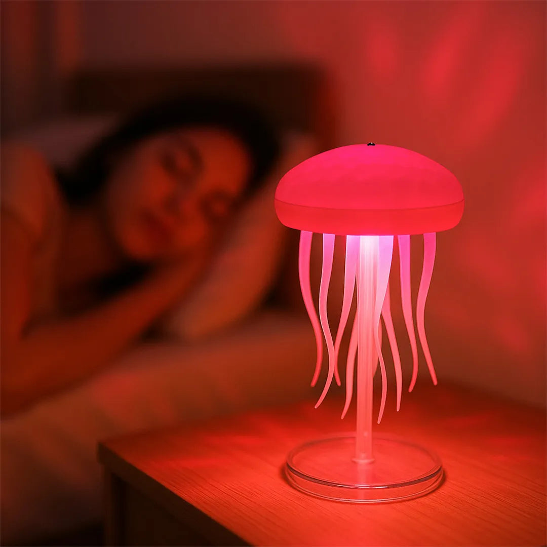 Lámpara Medusa LED multicolor en uso – Mil Ideas