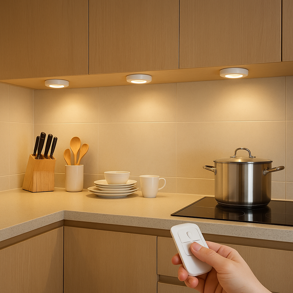 Luz LED Inalámbrica con Control Remoto vista adicional – Mil Ideas