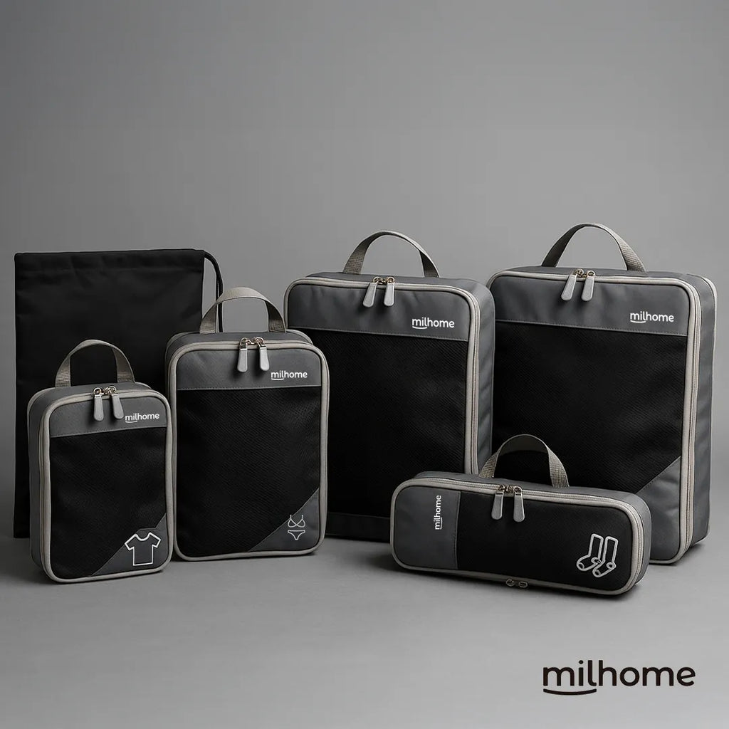 Set 5 bolsas organizadoras Mil Ideas vista adicional – Mil Ideas