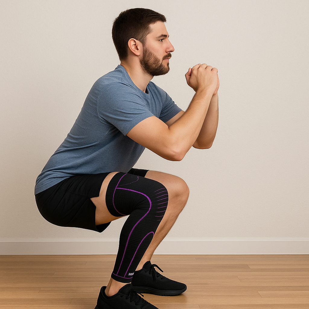 Rodillera Longer Max Wilma en uso – Mil Ideas