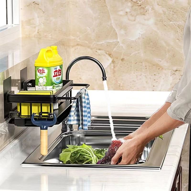 Estante colgante con escurridor para cocina detalle – Mil Ideas