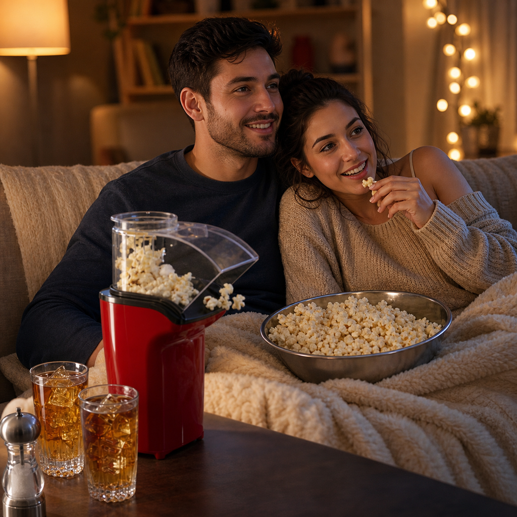 Máquina de Pop Pororó Palomitas Popcorn compacta 1200W - lifestyle