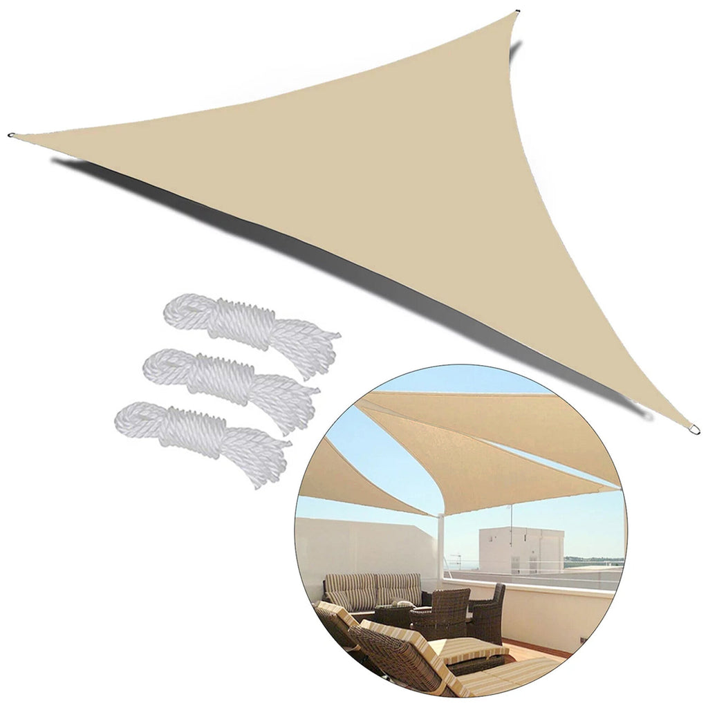 Malla Parasol Triangular Vela Impermeable vista adicional – Mil Ideas