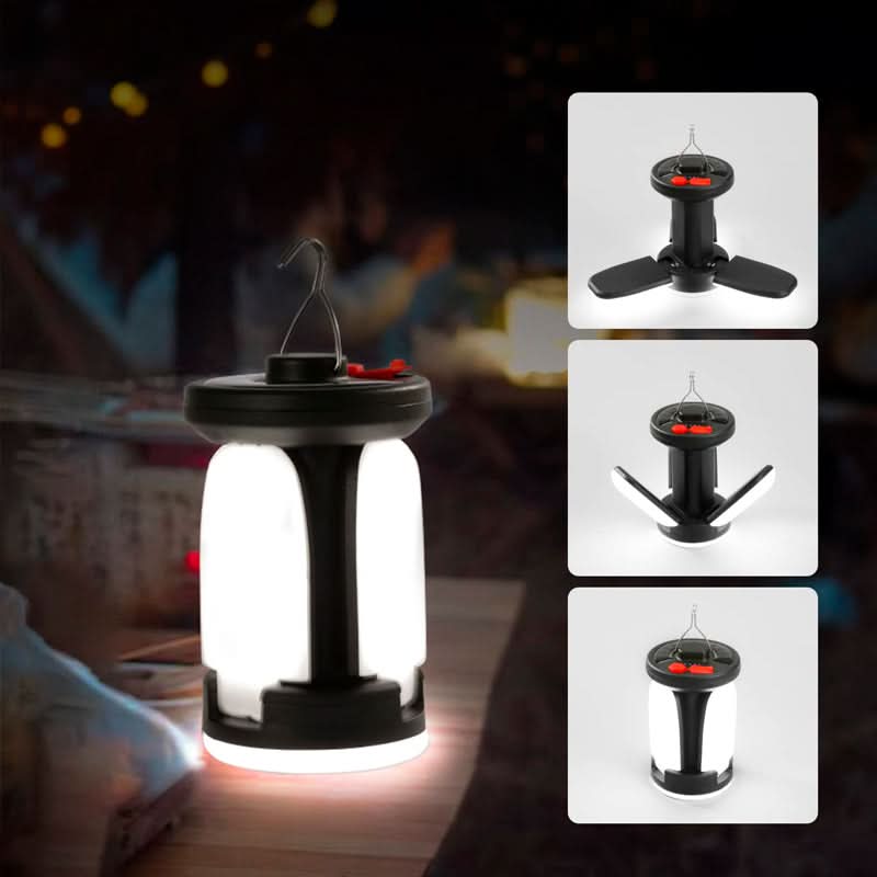 Linterna farol Power Bank con panel solar vista adicional – Mil Ideas