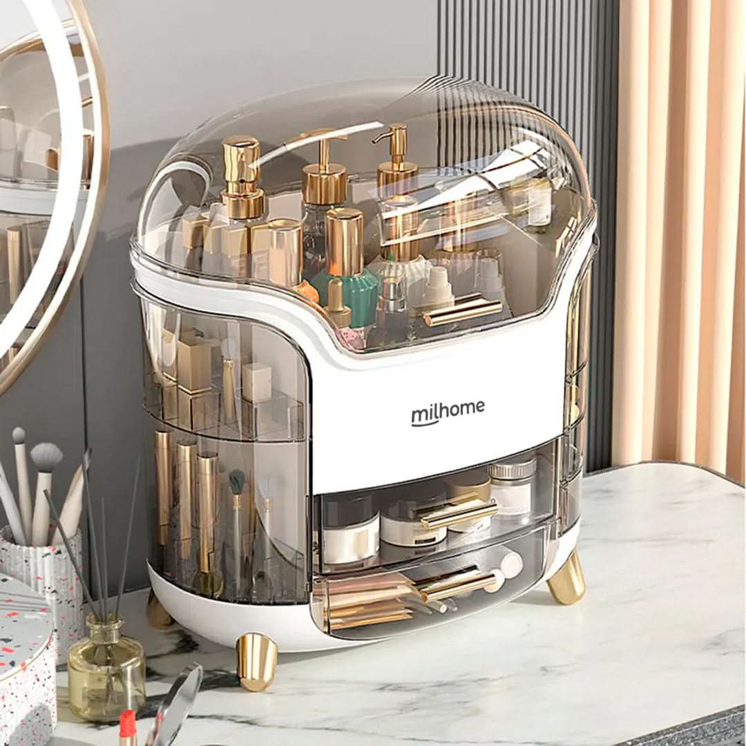 Organizador Aurora de cosmético y maquillaje Mil Ideas en uso – Mil Ideas