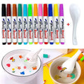 Marcadores Magicos para Agua con Tinta Flotante y Cuchara