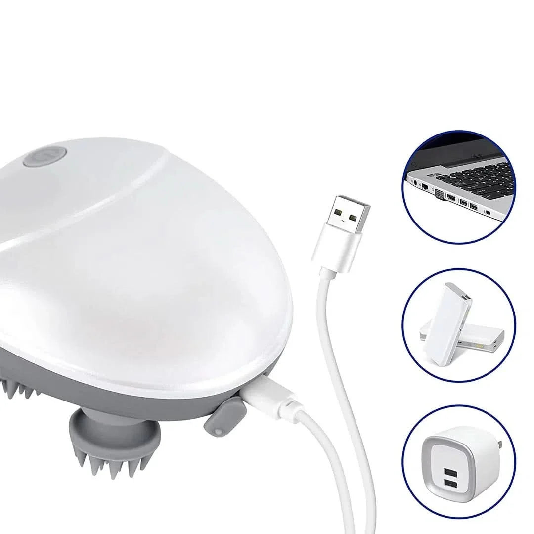 Smart Scalp masajeador vibración vista adicional – Mil Ideas