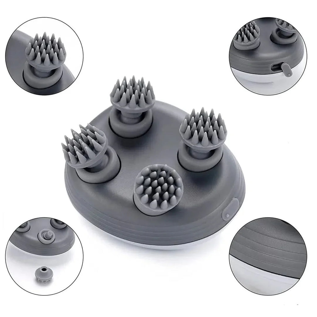 Masajeador Smart Scalp cabeza detalle – Mil Ideas