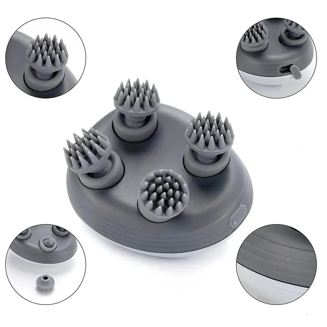 Masajeador Smart Scalp cabeza detalle – Mil Ideas