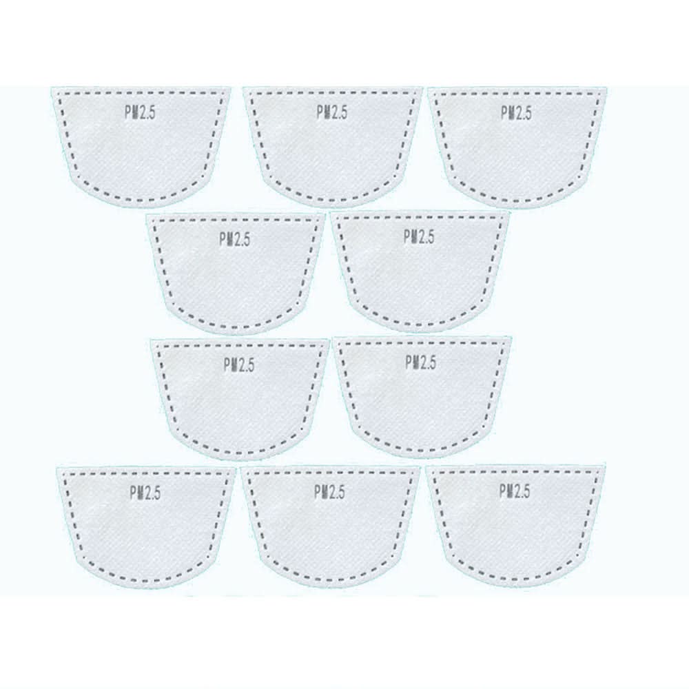 Pack de 10 filtros de repuesto para máscara antipolvo – Mil Ideas
