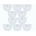 Pack de 10 filtros de repuesto para máscara antipolvo – Mil Ideas
