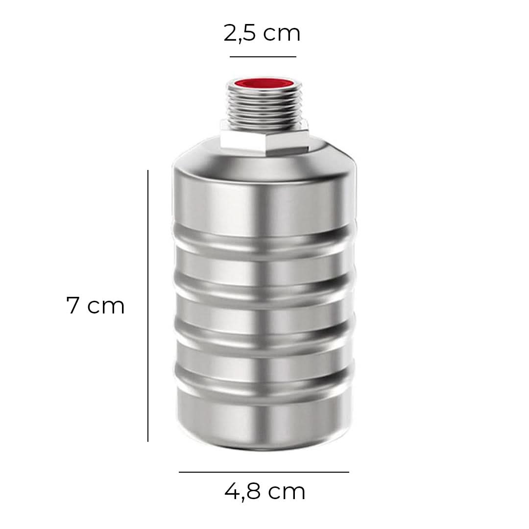 Válvula niveladora de corte de agua para tanque vista adicional – Mil Ideas
