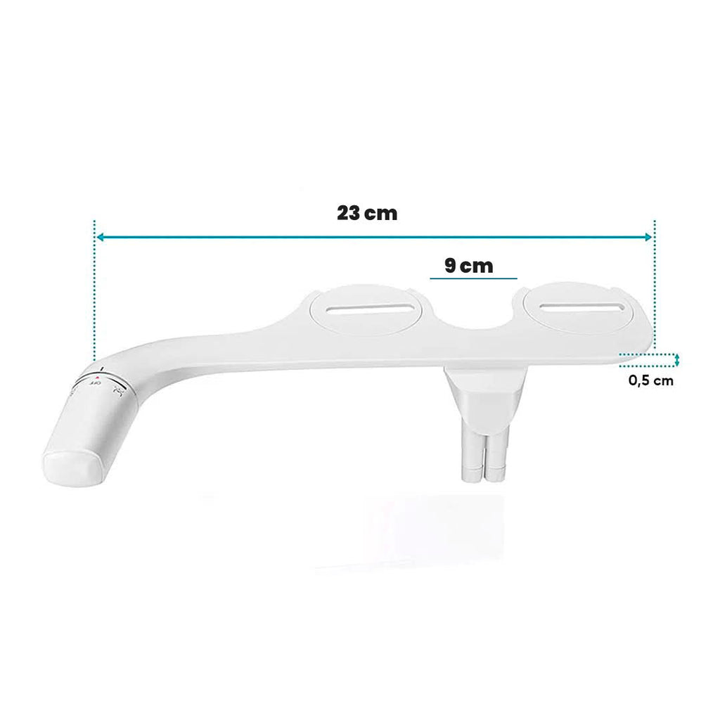 Bidet Higiénico Adaptable a Inodoro WC vista adicional – Mil Ideas