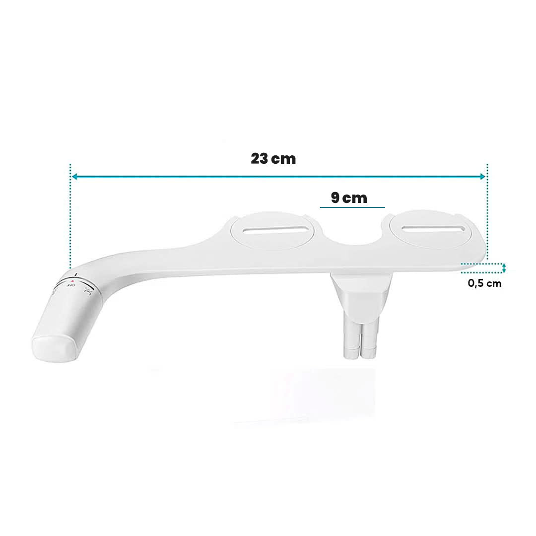 Bidet Higiénico Adaptable a Inodoro WC vista adicional – Mil Ideas