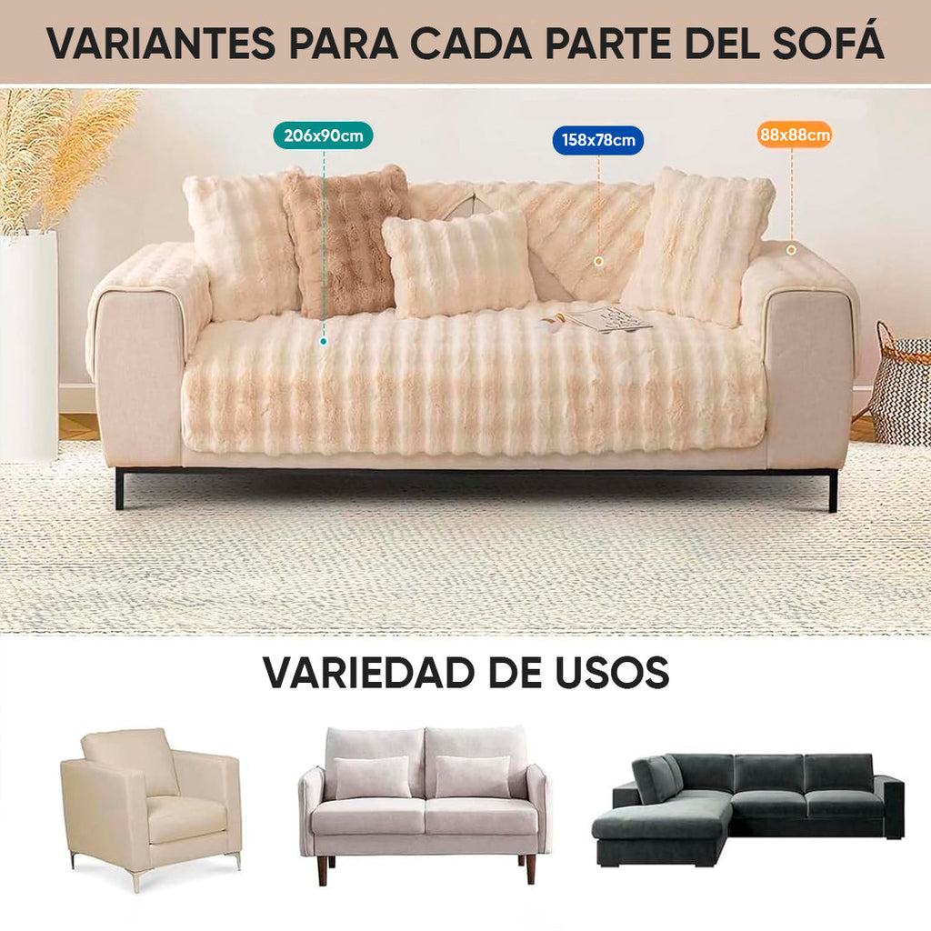 Funda protectora de sofá SoftRabbit con antideslizante vista adicional – Mil Ideas