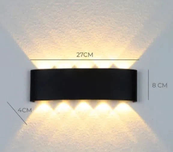 Luz de pared nórdica 5 luces IP20 vista adicional – Mil Ideas