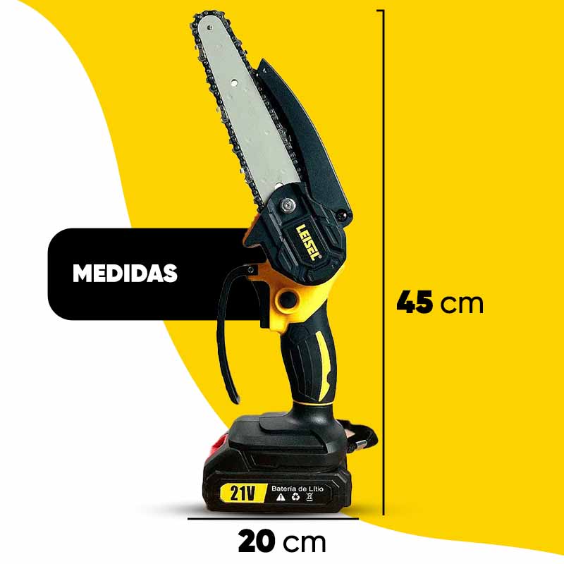 Mini motosierra Leisel vista adicional – Mil Ideas