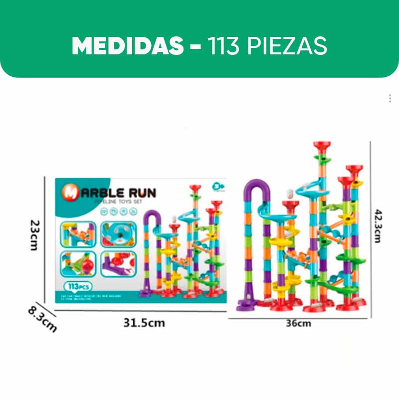 Juego de encastre diseño pista para niños vista adicional – Mil Ideas
